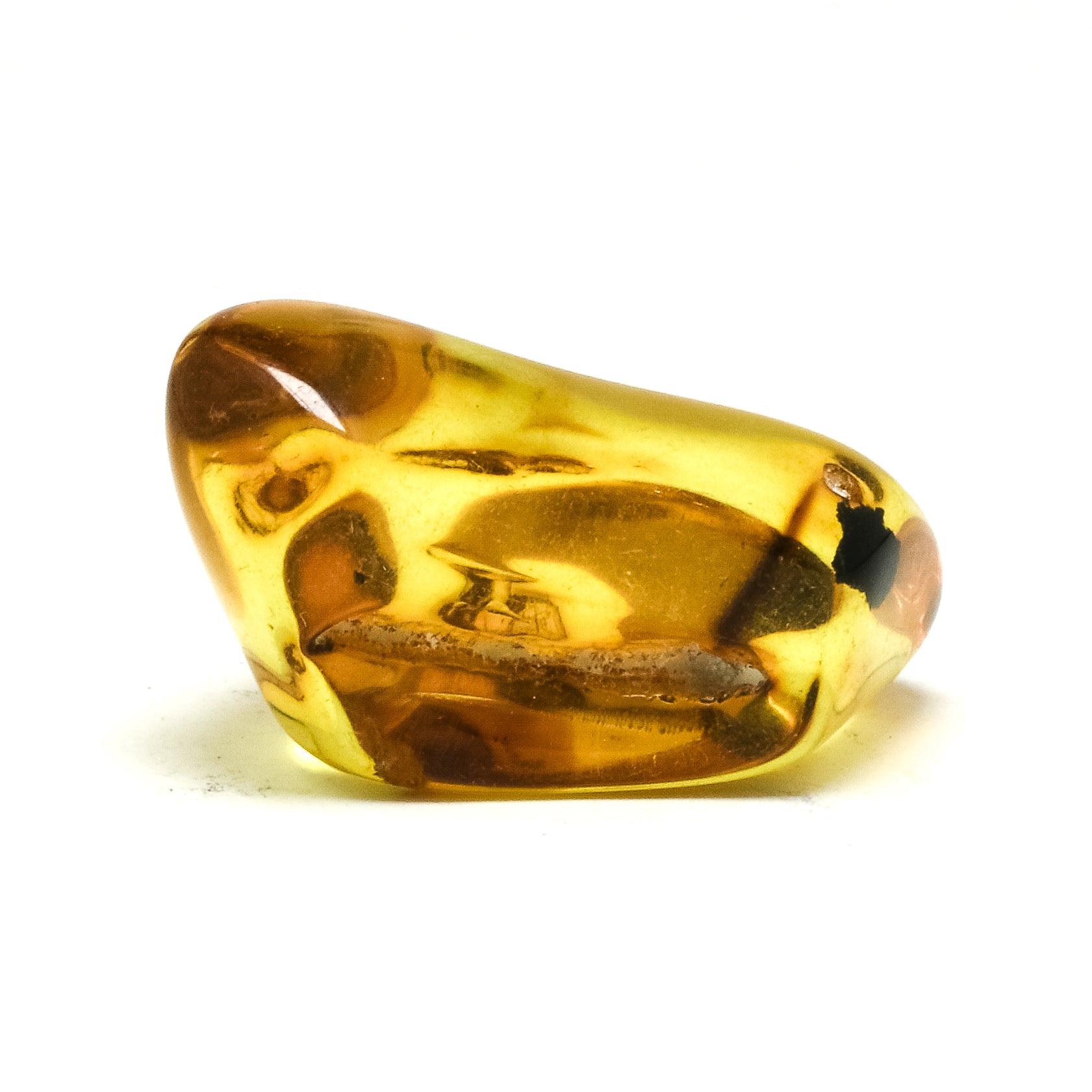 Natural Baltic Amber Polished Crystal | Venusrox