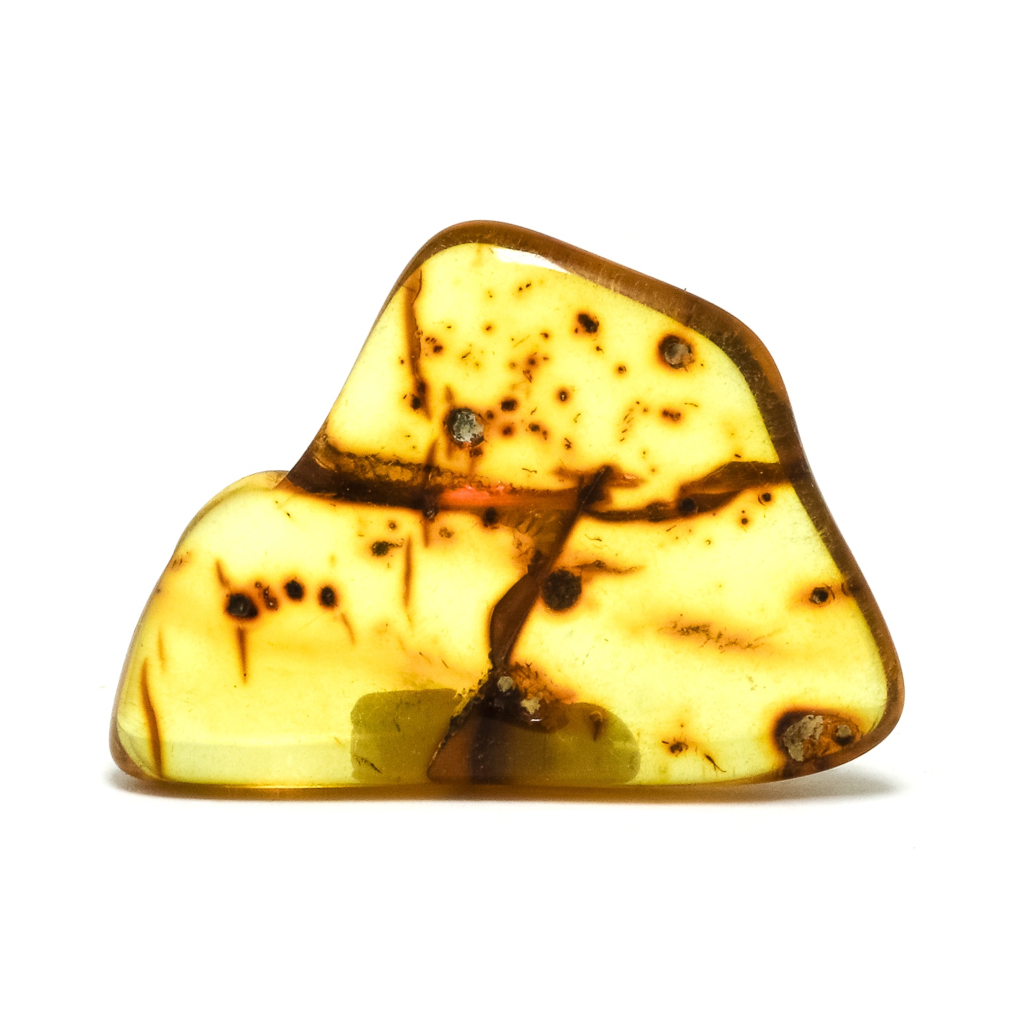 Natural Baltic Amber Polished Crystal | Venusrox