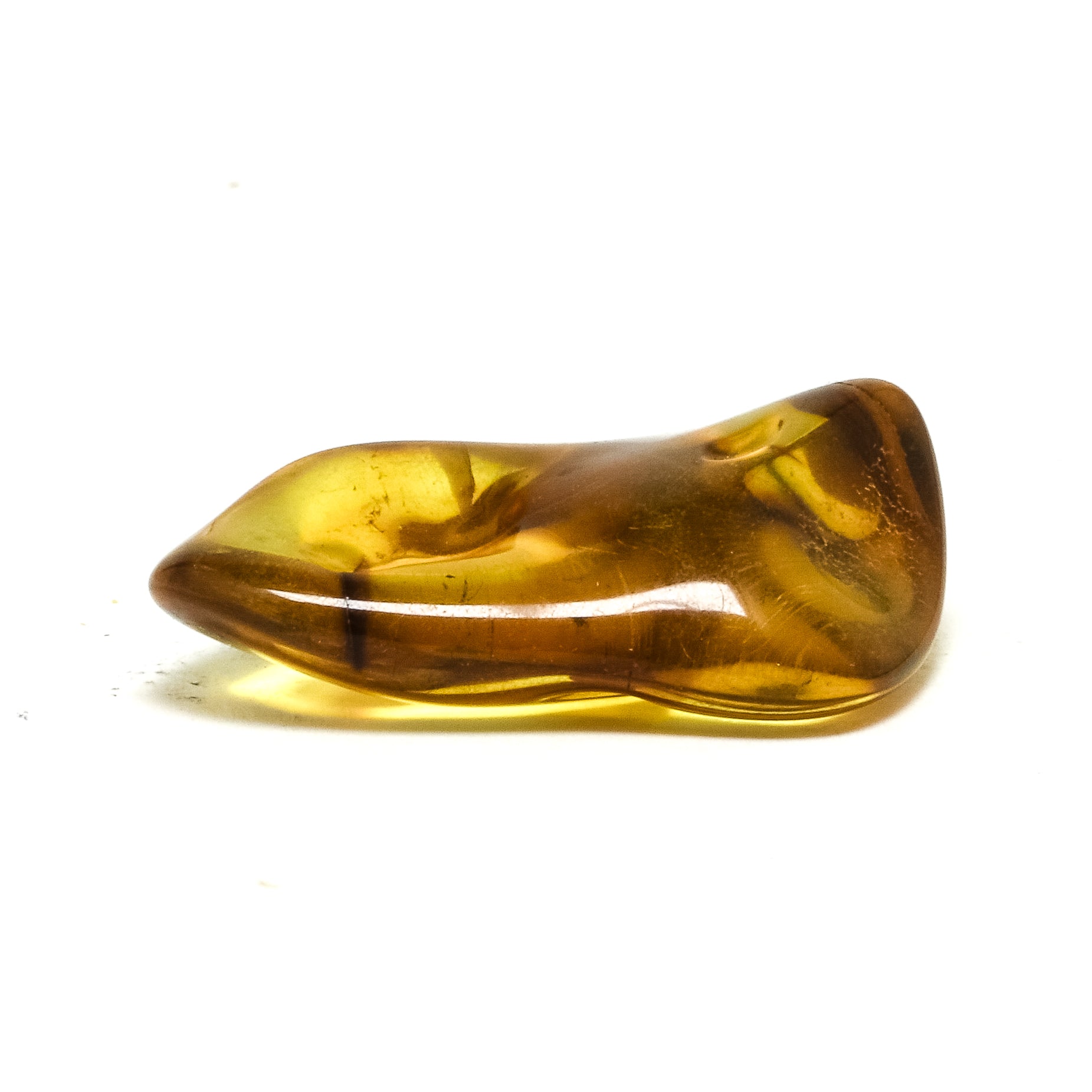Natural Baltic Amber Polished Crystal | Venusrox