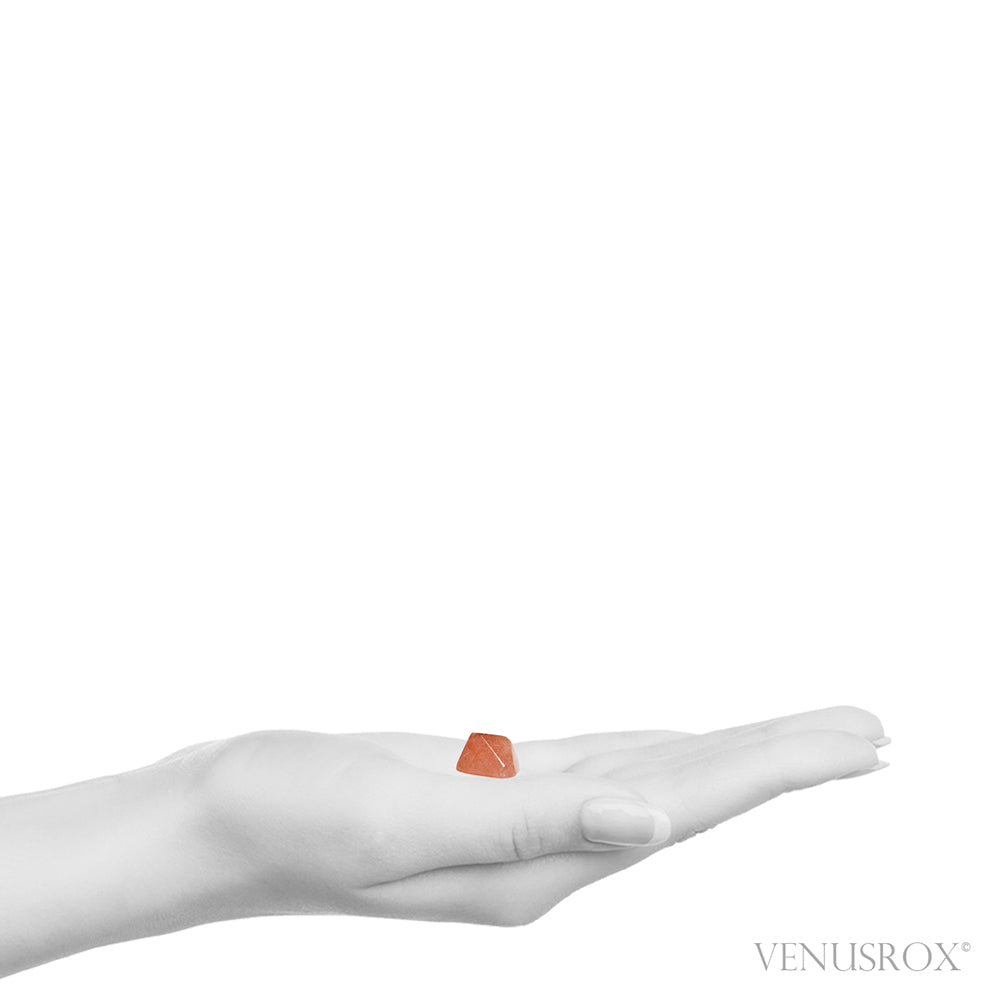 Strawberry Quartz Part Polished Crystal from the Shymkent Region, Kazakhstan | Venusrox