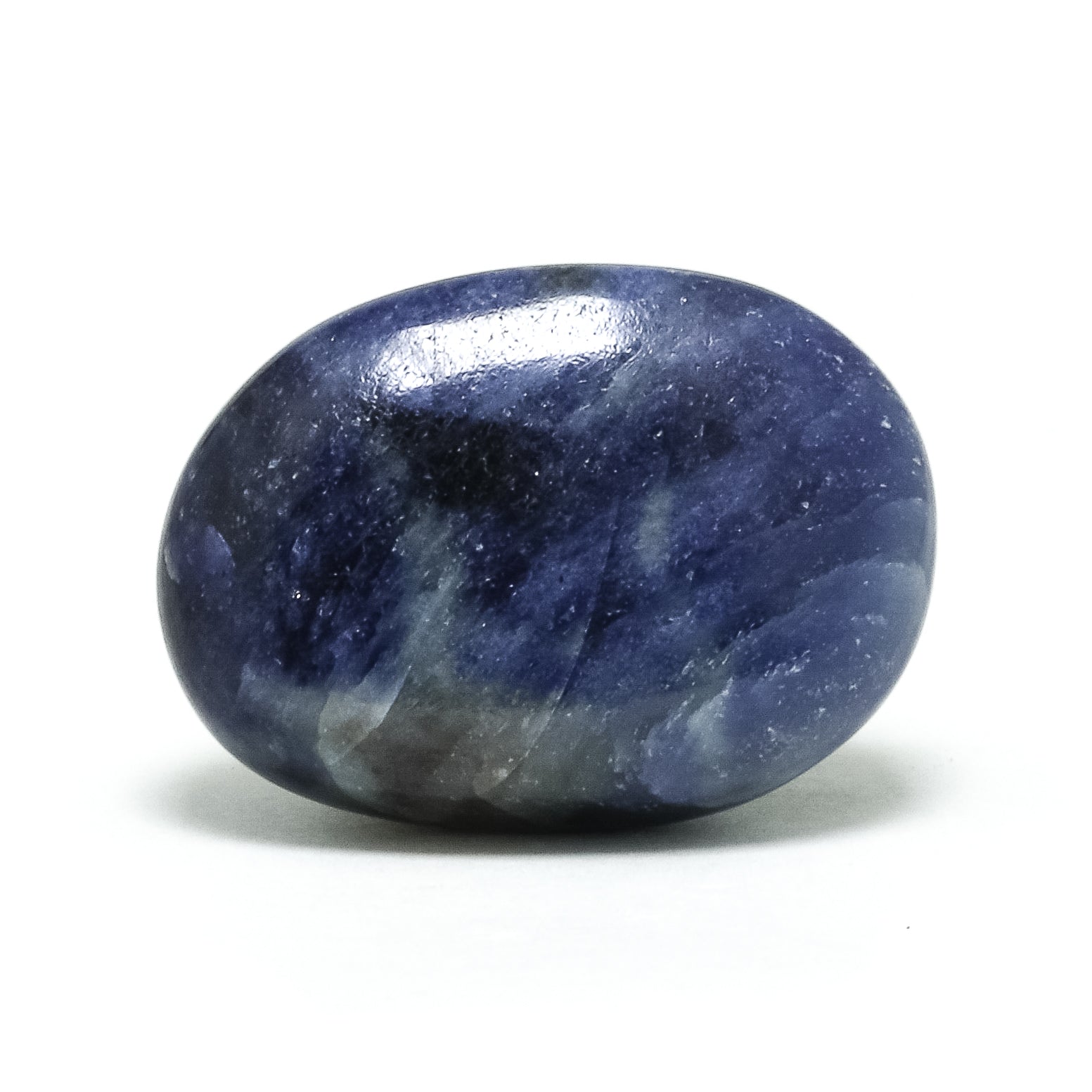 Blue Sapphire Polished Crystal from India | Venusrox