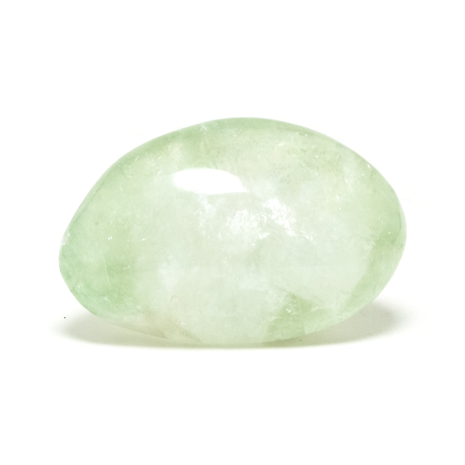 Green Apophyllite Polished Crystal from Maharashtra, India | Venusrox