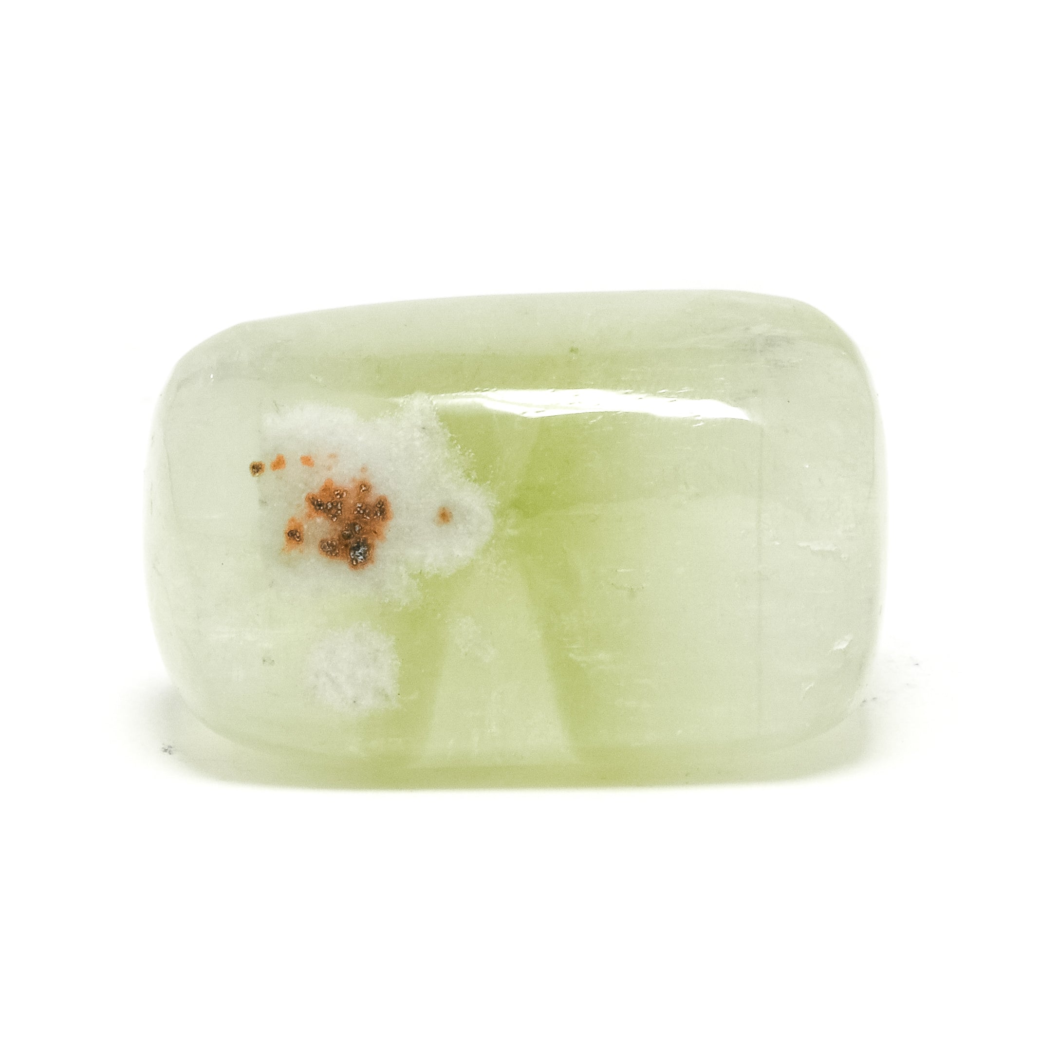 Green Apophyllite Polished Crystal from Maharashtra, India | Venusrox