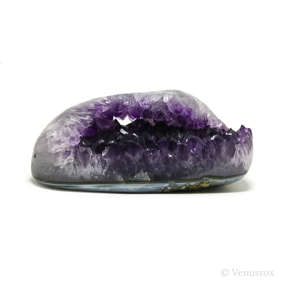Amethyst with Agate Polished/Natural Cluster from Uruguay | Venusrox