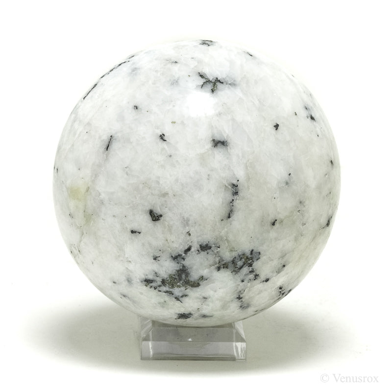 Pyrite in Quartz Polished Sphere from Peru | Venusrox