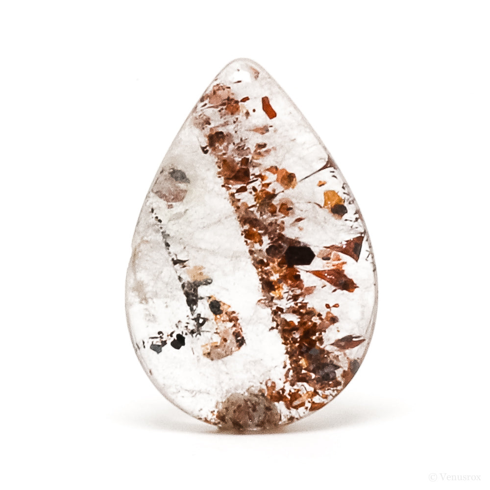 Hematite in Quartz Polished Crystal from Madagascar | Venusrox