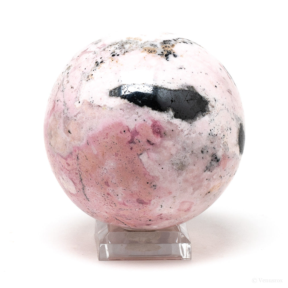 Rhodonite Polished Sphere from Peru | Venusrox