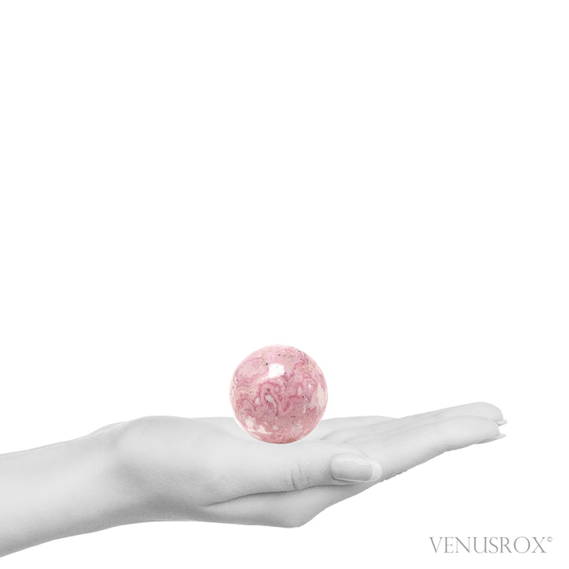 Rhodonite Polished Sphere from Peru | Venusrox