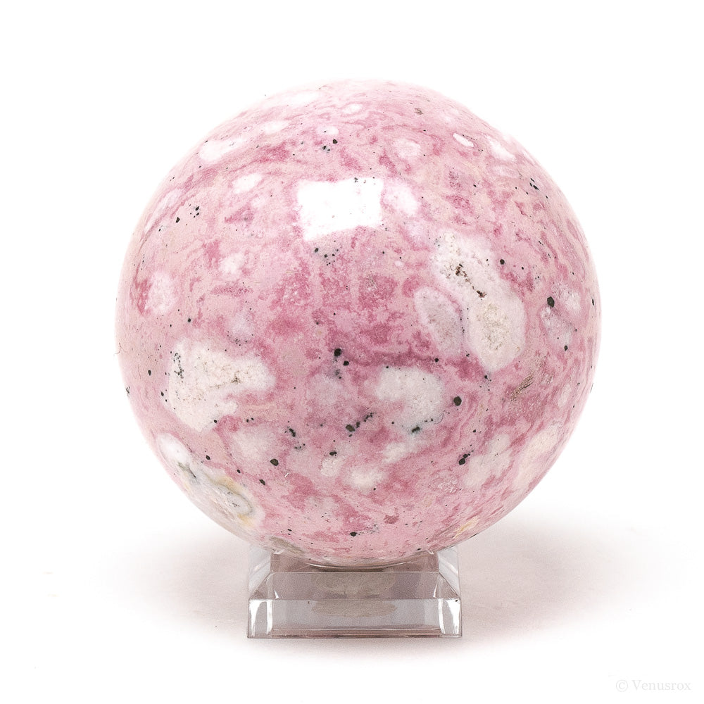 Rhodonite Polished Sphere from Peru | Venusrox