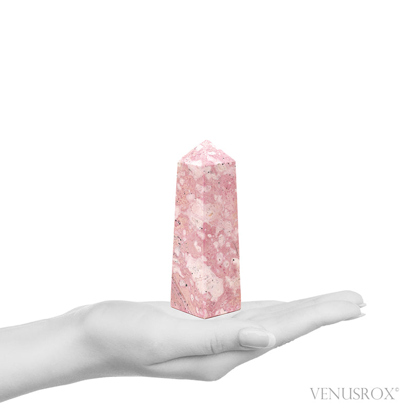 Rhodonite Polished Point from Peru | Venusrox