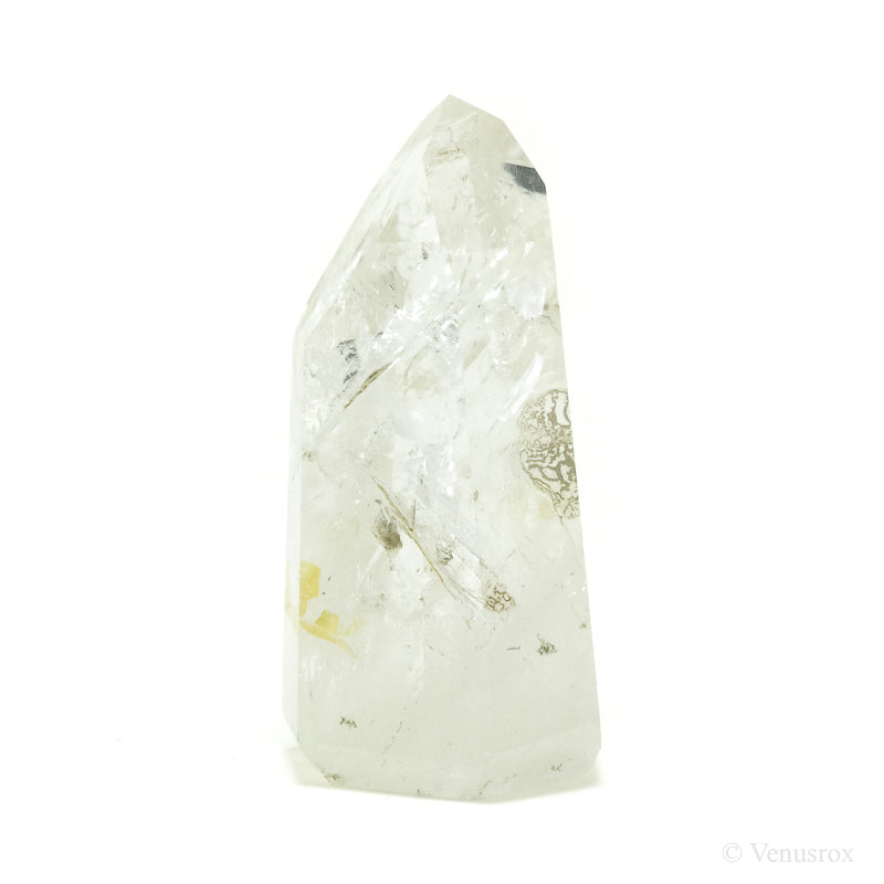 Golden Quartz Polished Point from Brazil | Venusrox