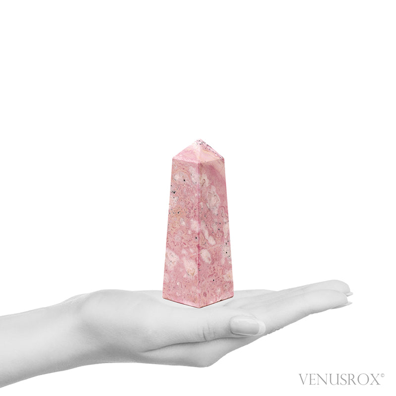 Rhodonite Polished Point from Peru | Venusrox