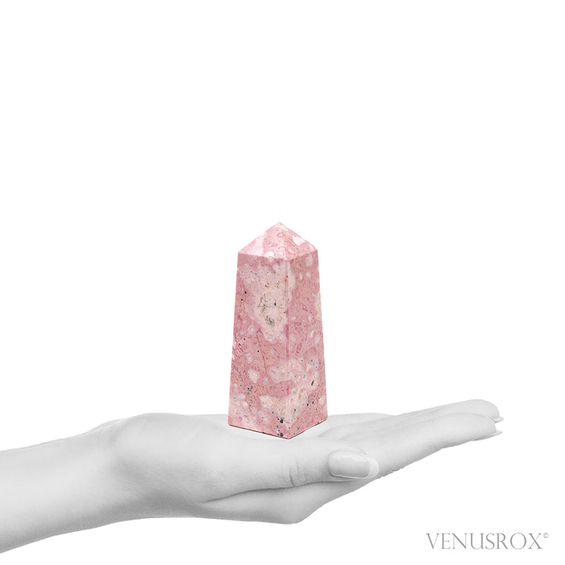 Rhodonite Polished Point from Peru | Venusrox
