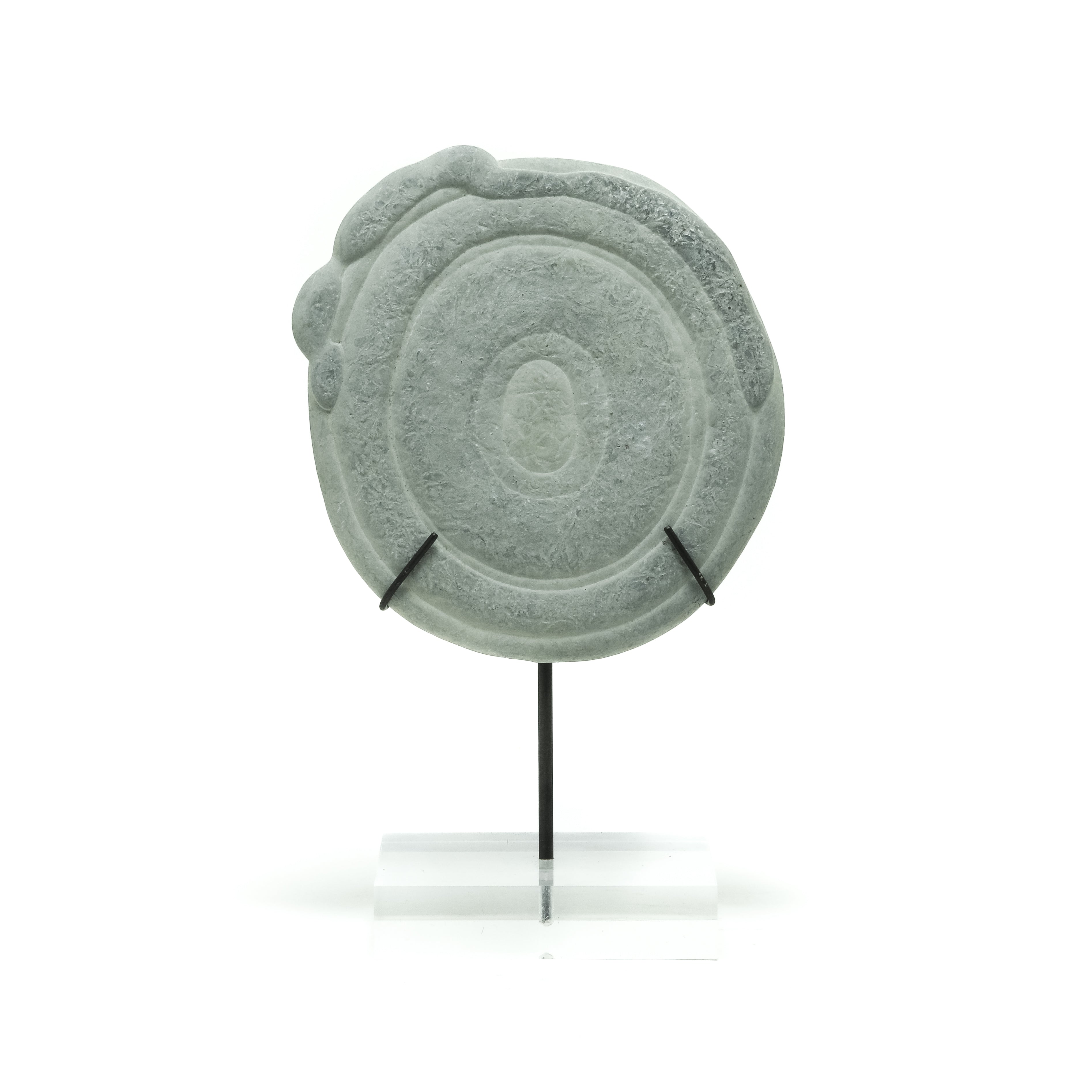 Fairy Stone Natural Crystal from Abitibi, Quebec, Canada mounted on a bespoke stand | Venusrox