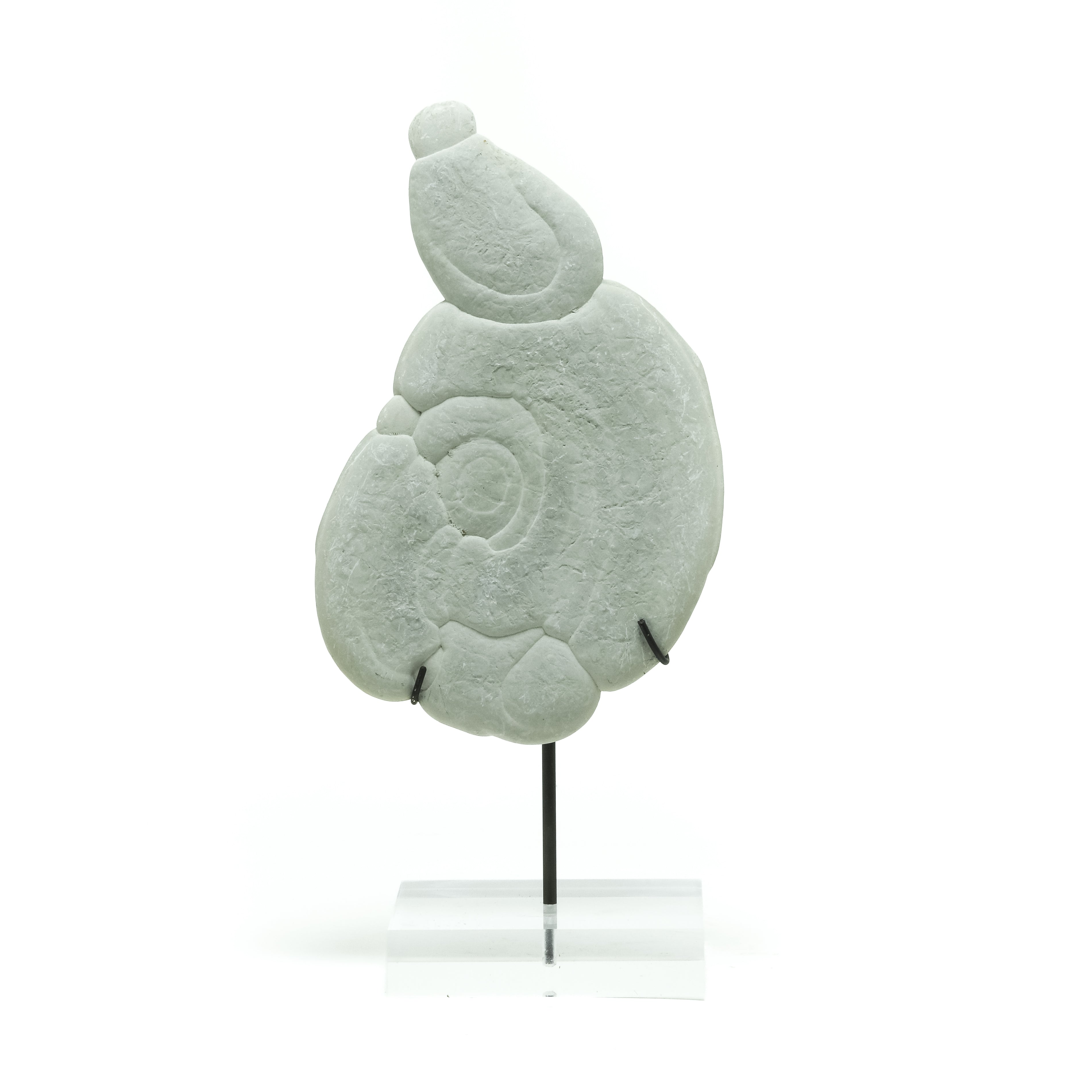 Fairy Stone Natural Crystal from Abitibi, Quebec, Canada mounted on a bespoke stand | Venusrox