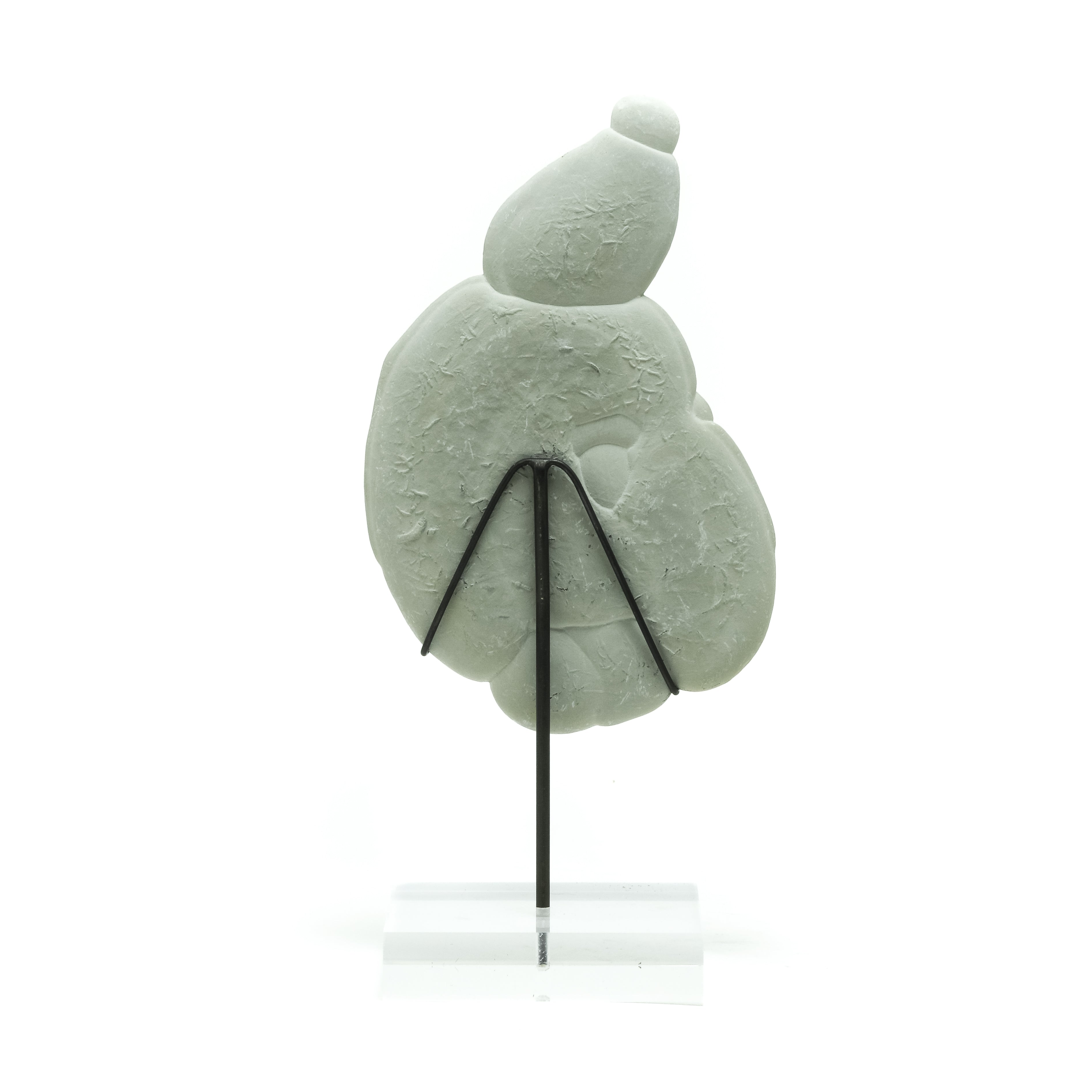 Fairy Stone Natural Crystal from Abitibi, Quebec, Canada mounted on a bespoke stand | Venusrox