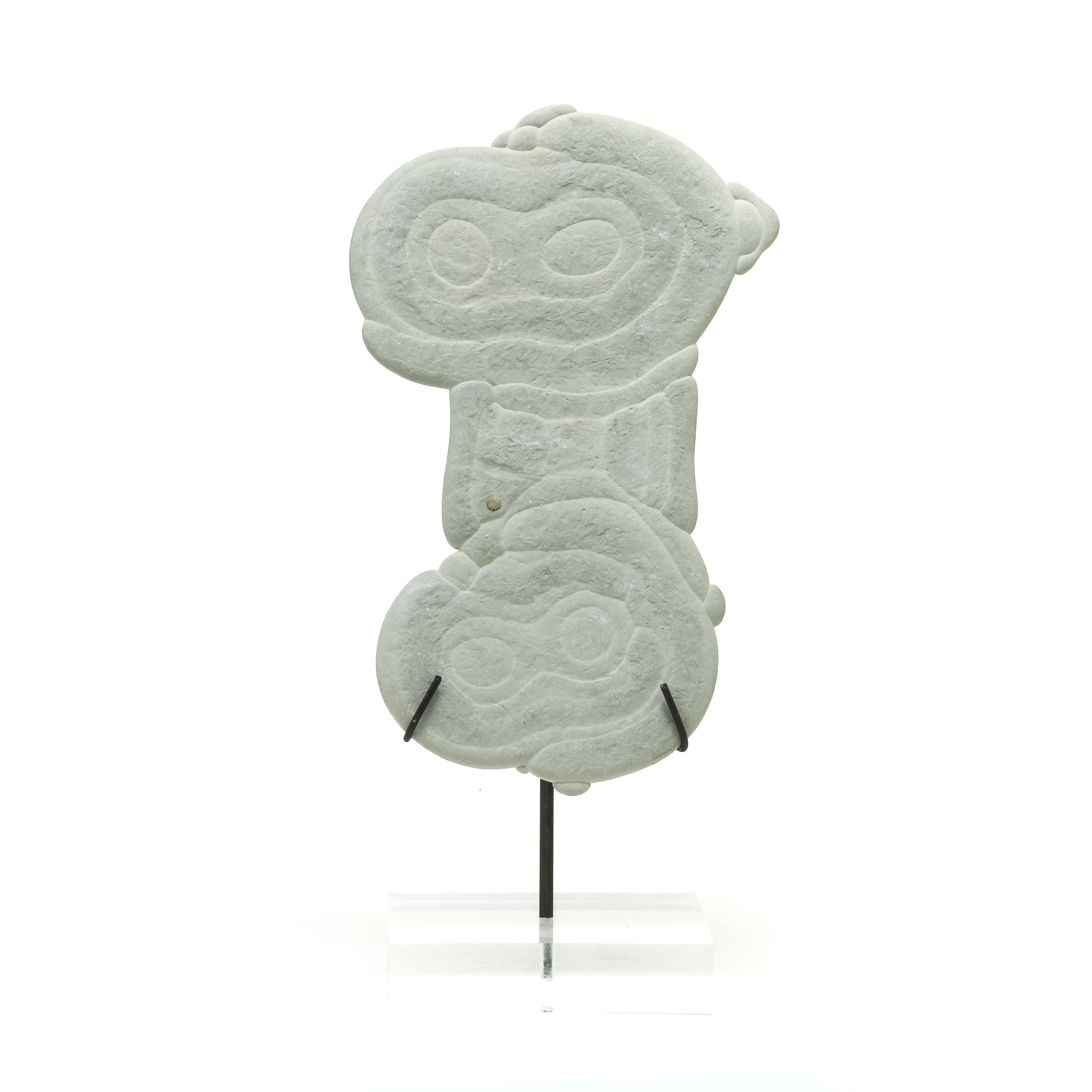 Fairy Stone Natural Crystal from Abitibi, Quebec, Canada mounted on a bespoke stand | Venusrox