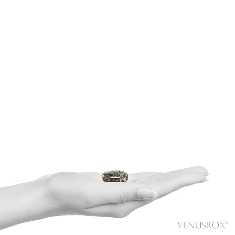 Cavansite in Matrix Polished Crystal from India | Venusrox