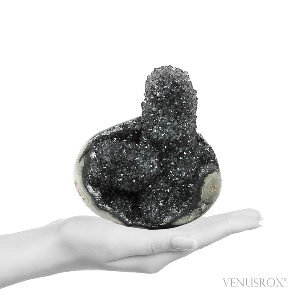 Clear Quartz with Agate Polished/Naturtal Cluster from Uruguay | Venusrox