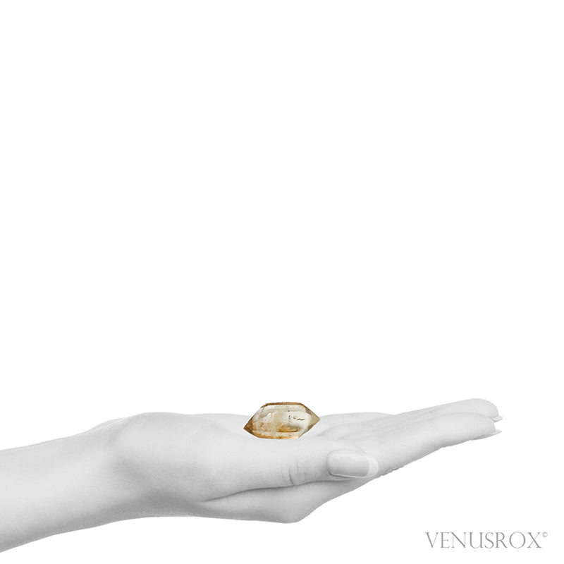 Natural Citrine Double Terminated Polished Point from Shaba, Zaire | Venusrox