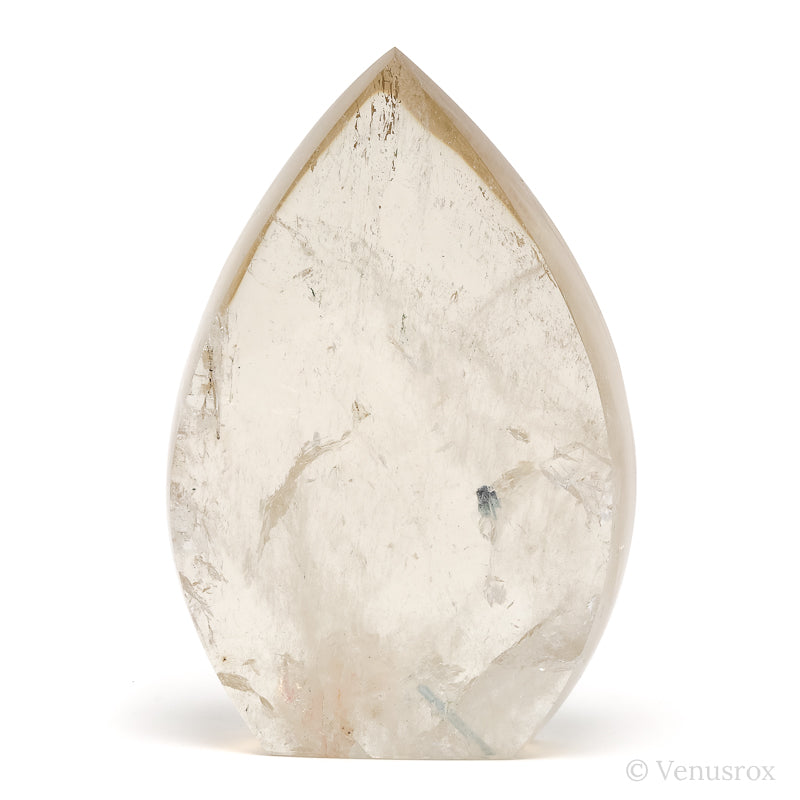 Natural Citrine Polished Flame from Brazil | Venusrox