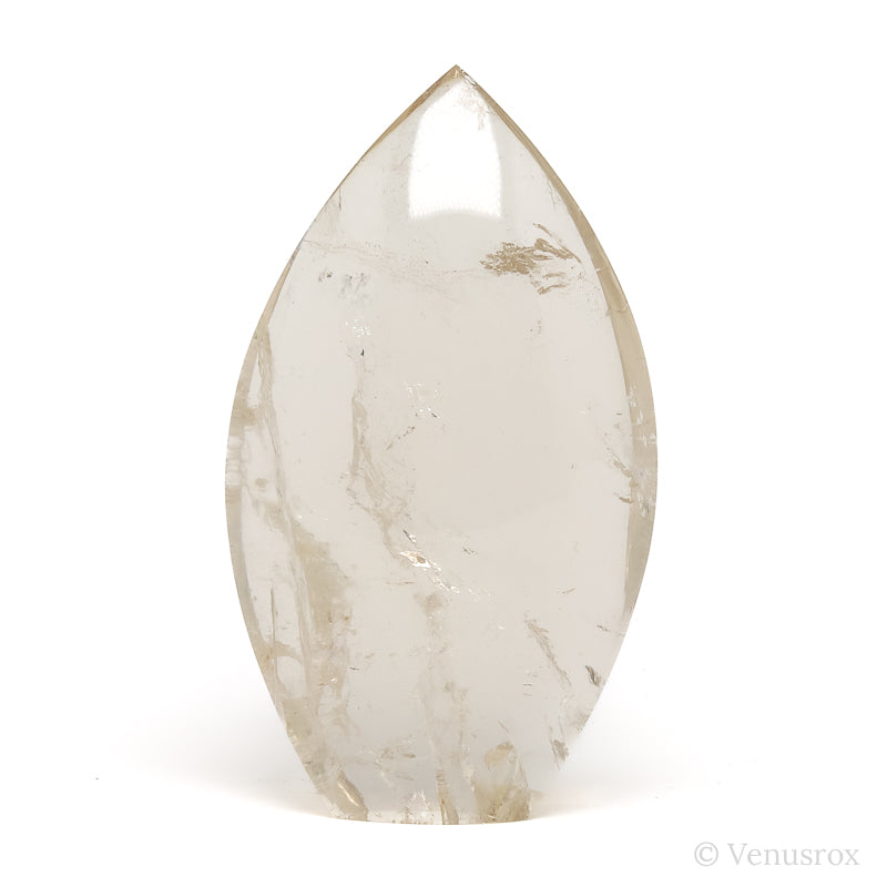 Natural Citrine Polished Flame from Brazil | Venusrox