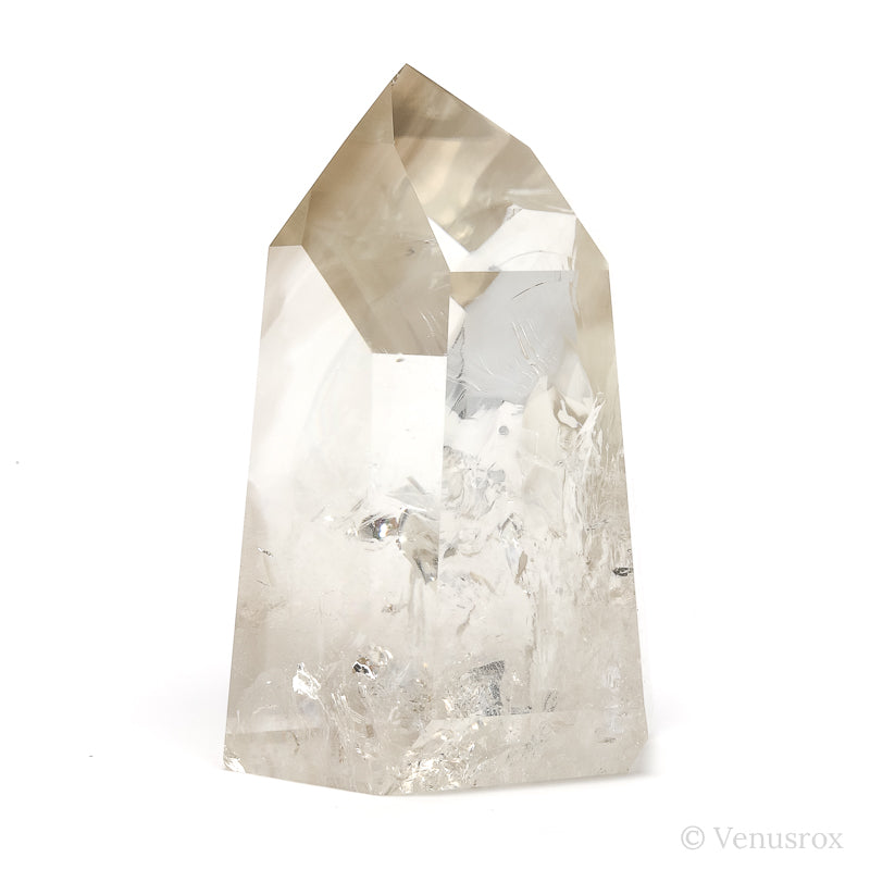Smoky Phantom Quartz Polished Point from Brazil | Venusrox