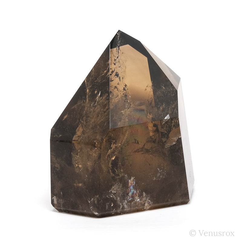 Smoky Phantom Quartz Polished Point from Brazil | Venusrox
