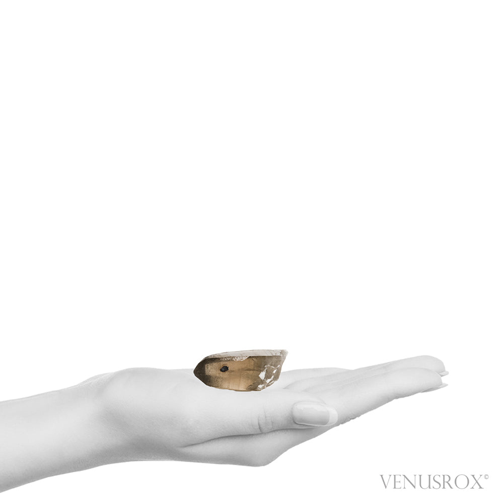 Smoky Quartz with Feldspar Natural Point from Mount Malosa, Zomba District, Malawi | Venusrox
