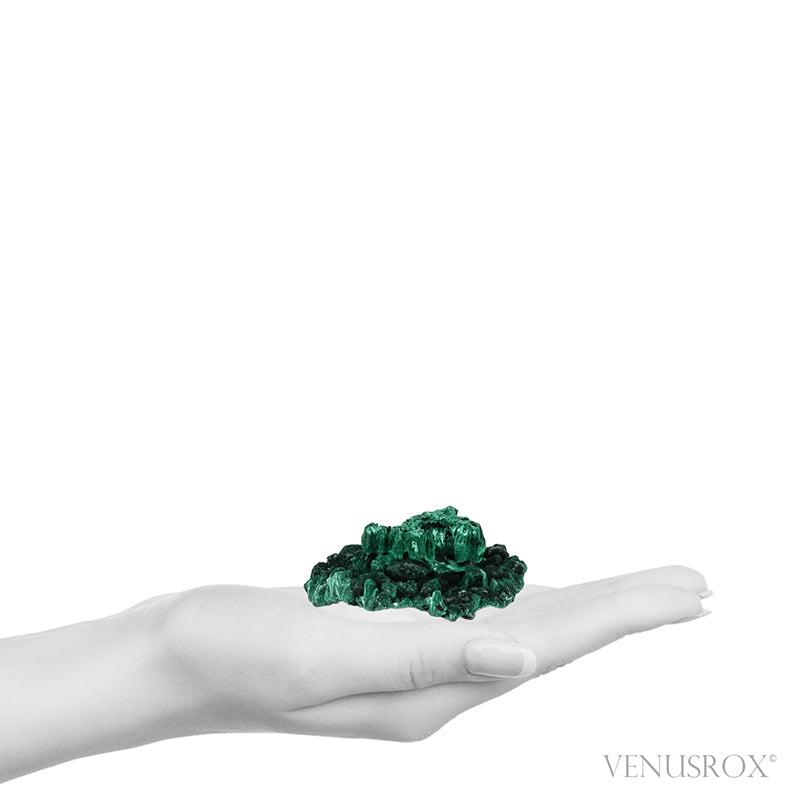 Fibrous Malachite Natural Crystal from the Luishia Mine, Katanga Province, Democratic Republic of Congo | Venusrox