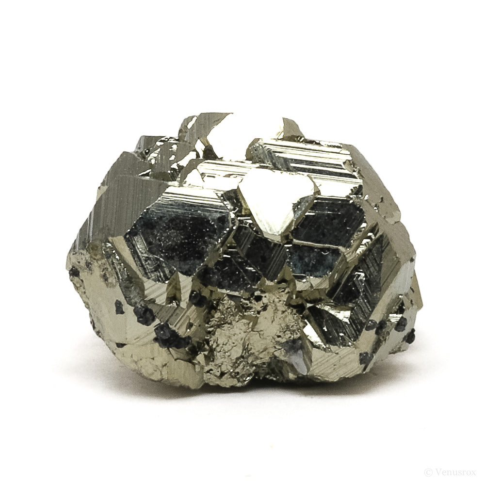 Pyrite with Sphalerite Natural Cluster from the Huanzala Mine, Huallanca District, Dos de Mayo Province, Huánuco Department, Peru | Venusrox