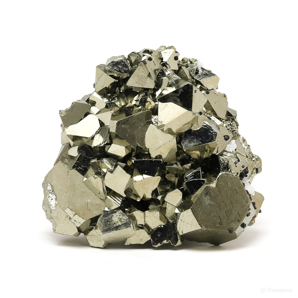 Pyrite with Sphalerite Natural Cluster from the Huanzala Mine, Huallanca District, Dos de Mayo Province, Huánuco Department, Peru | Venusrox