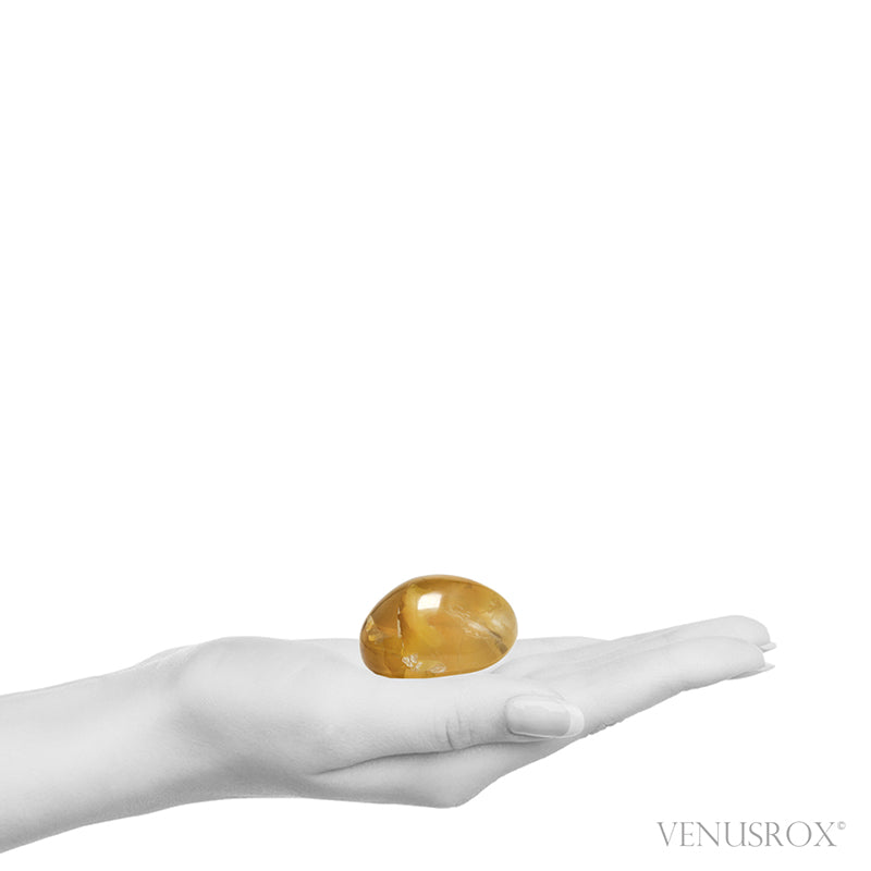 Golden Quartz Polished Crystal from Brazil | Venusrox