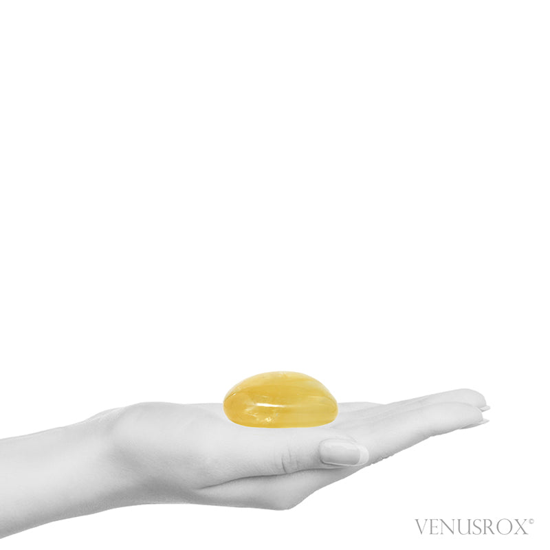 Golden Quartz Polished Crystal from Brazil | Venusrox