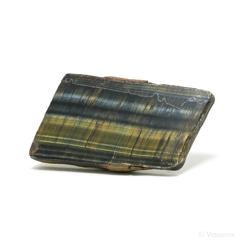 Tigers Eye with Hematite Part Polished/Part Natural Crystal from South Africa | Venusrox