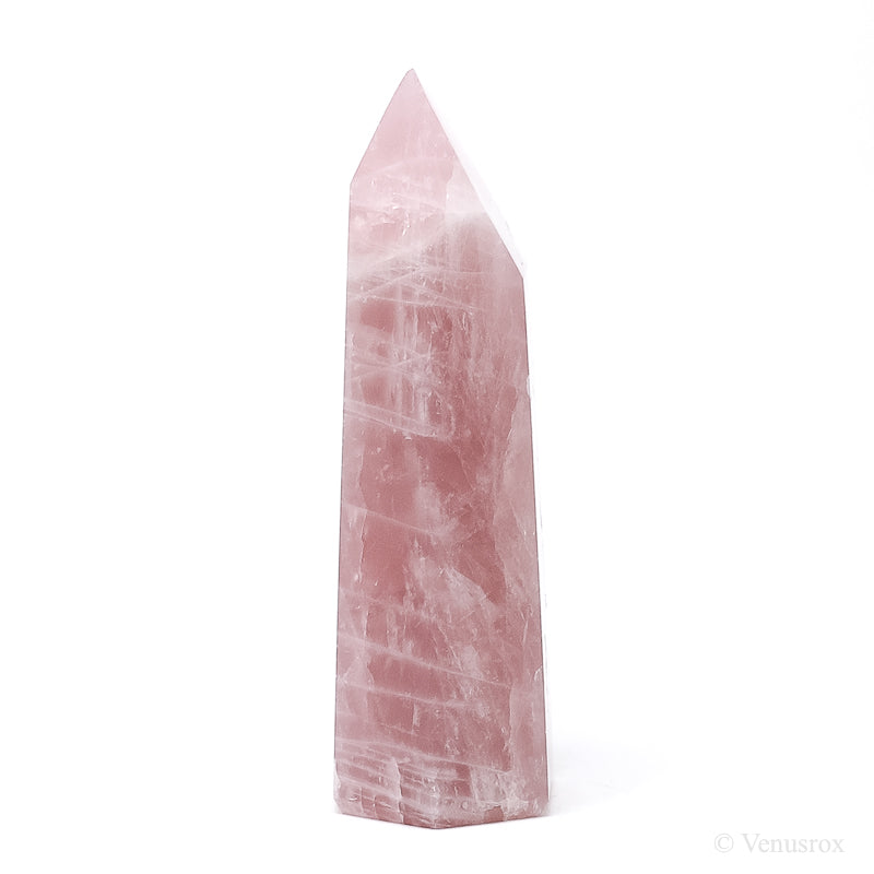 Rose Quartz Polished Point from Brazil | Venusrox