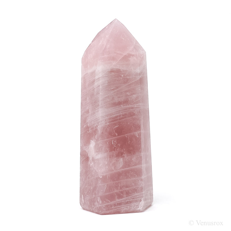 Rose Quartz Polished Point from Brazil | Venusrox