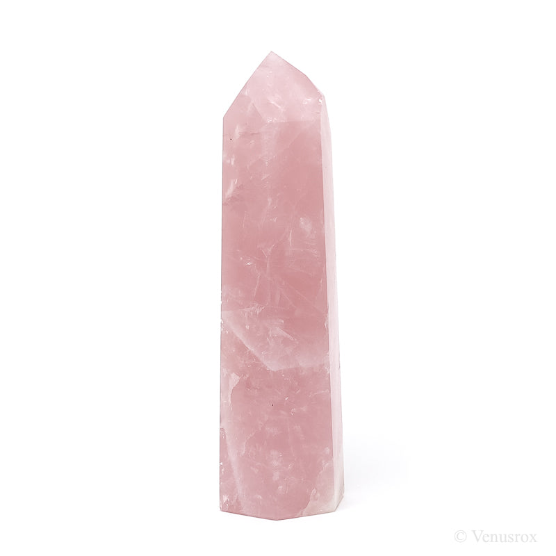 Rose Quartz Polished Point from Brazil | Venusrox