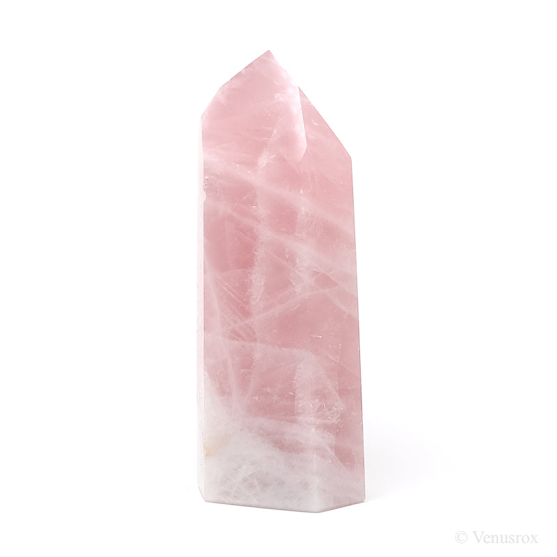 Rose Quartz Polished Point from Brazil | Venusrox