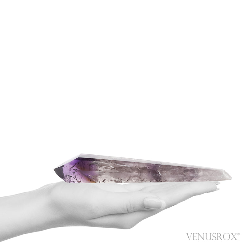 Amethyst Phantom Polished/Natural Point from the Quixaba Mine, Bahia, Brazil | Venusrox