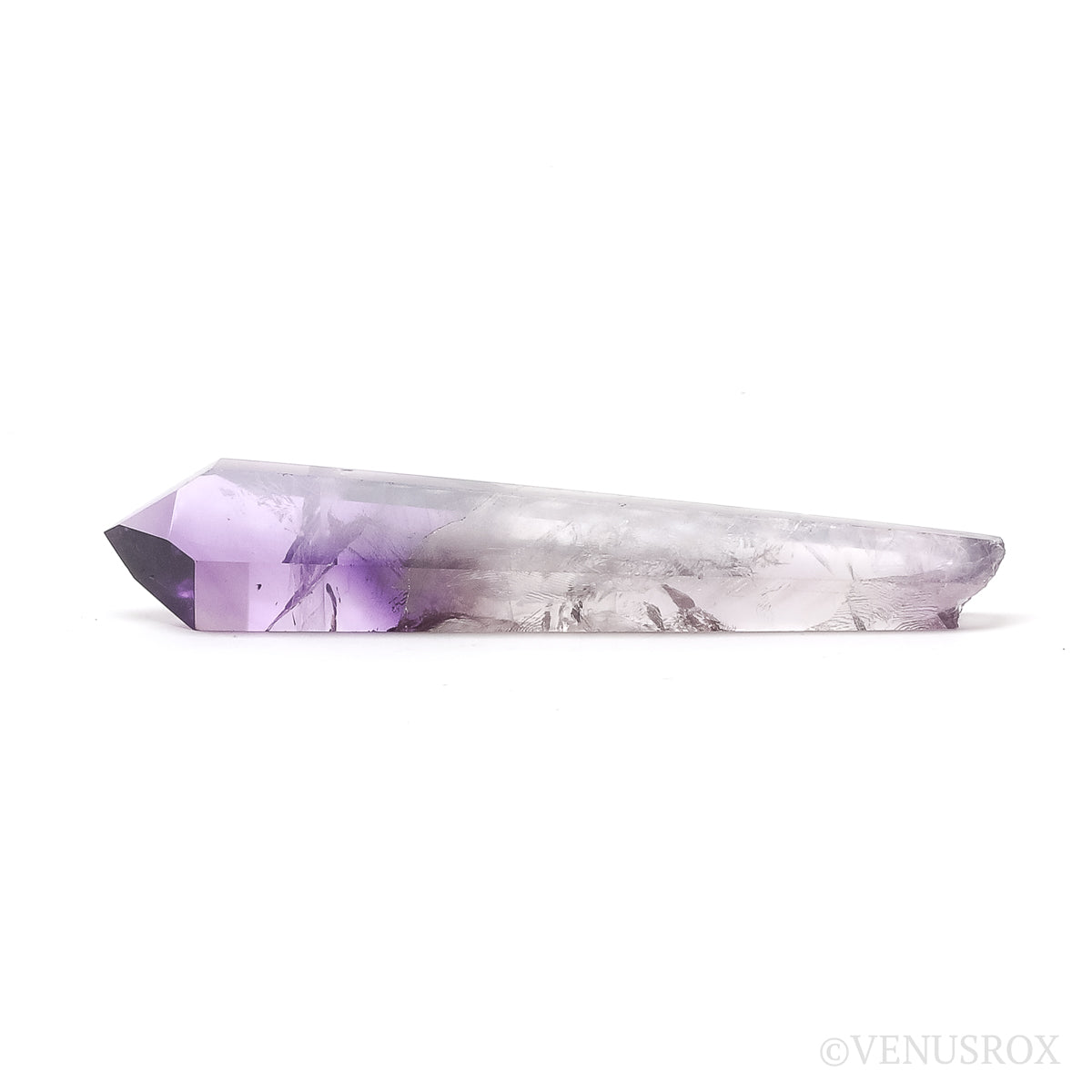 Amethyst Phantom Polished/Natural Point from the Quixaba Mine, Bahia, Brazil | Venusrox