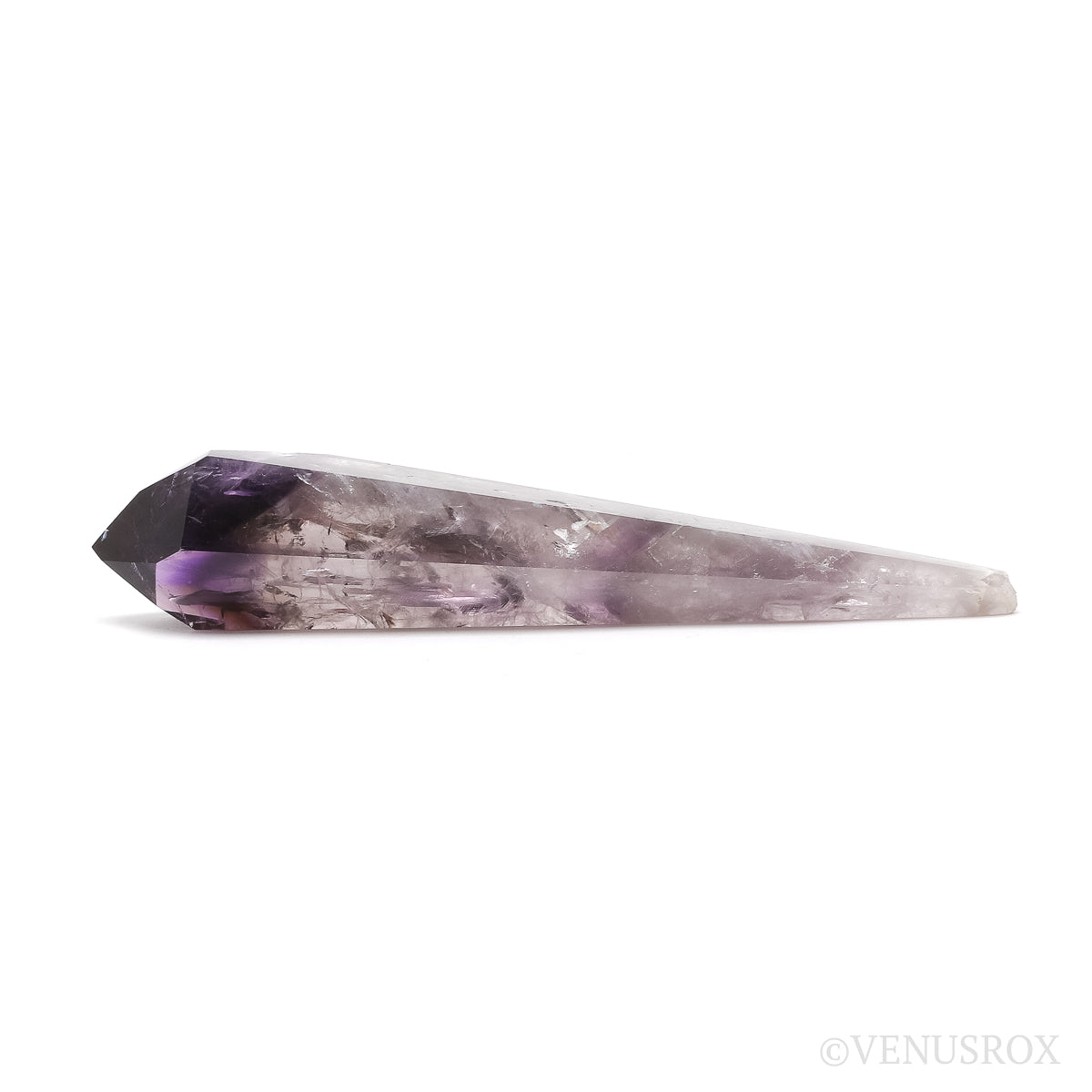 Amethyst Phantom Polished/Natural Point from the Quixaba Mine, Bahia, Brazil | Venusrox