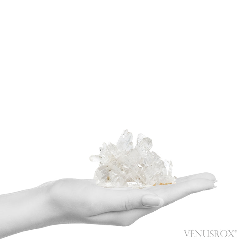 Himalayan Quartz on Matrix Natural Cluster from the Meru Peak Foot Hills, Garhwal, Uttarakhand, Indian Himalayas | Venusrox