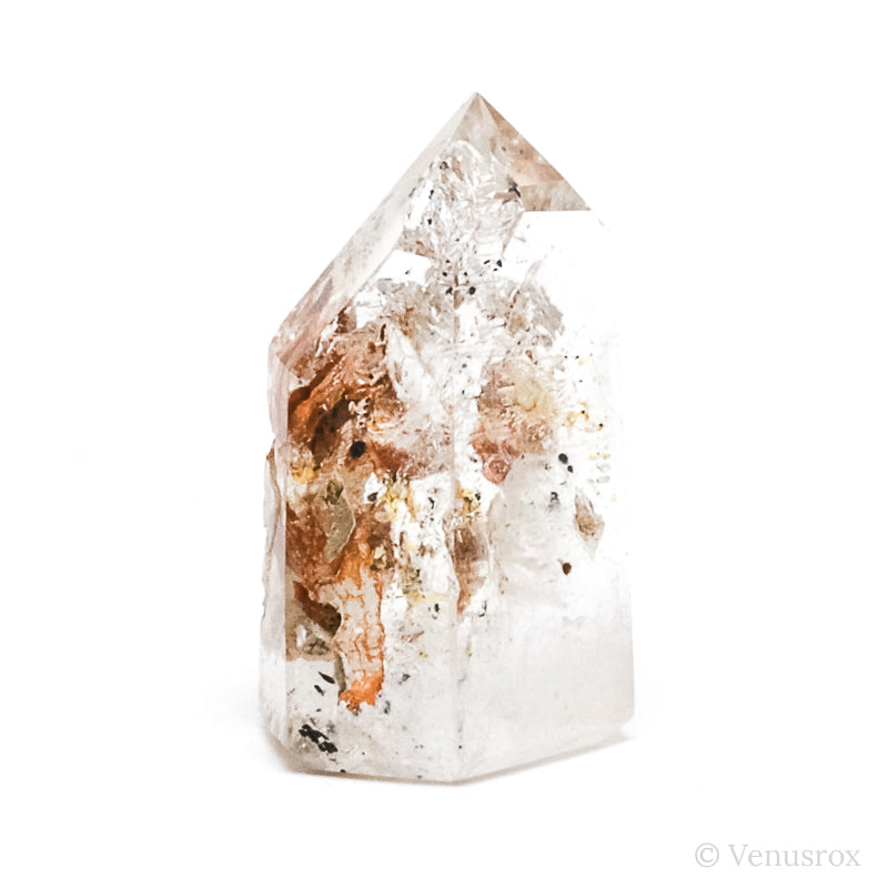 Elestial Quartz Part Polished/Part Natural Point from Madagascar | Venusrox