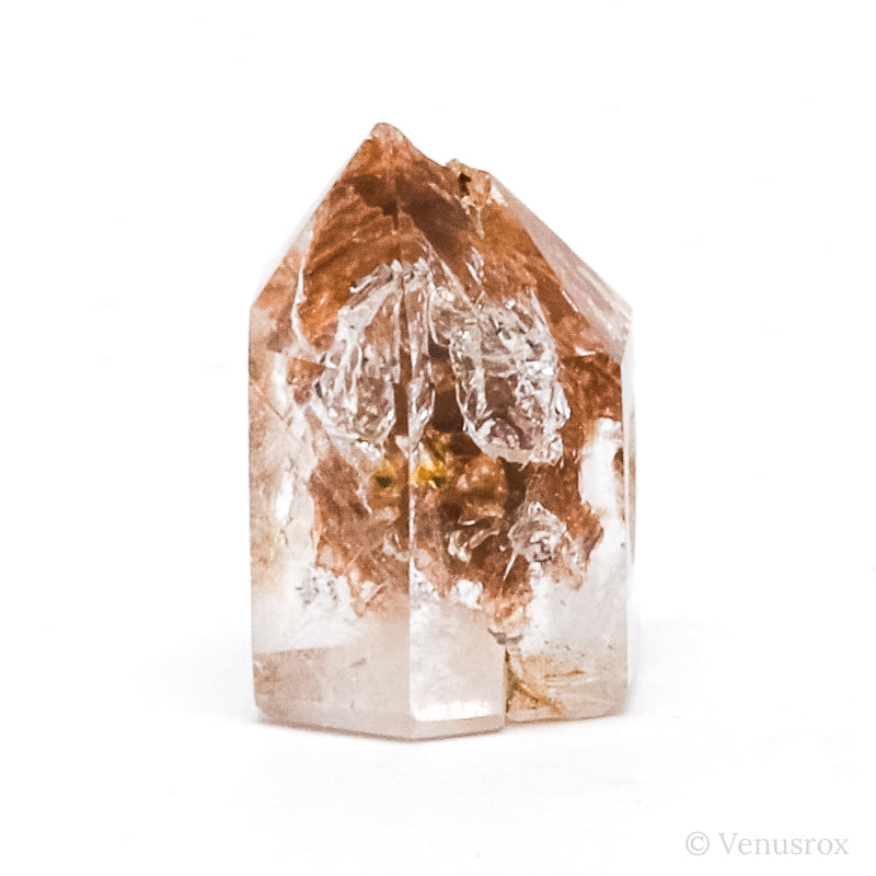 Elestial Quartz Part Polished/Part Natural Point from Madagascar | Venusrox