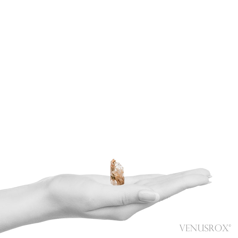 Elestial Quartz Part Polished/Part Natural Point from Madagascar | Venusrox