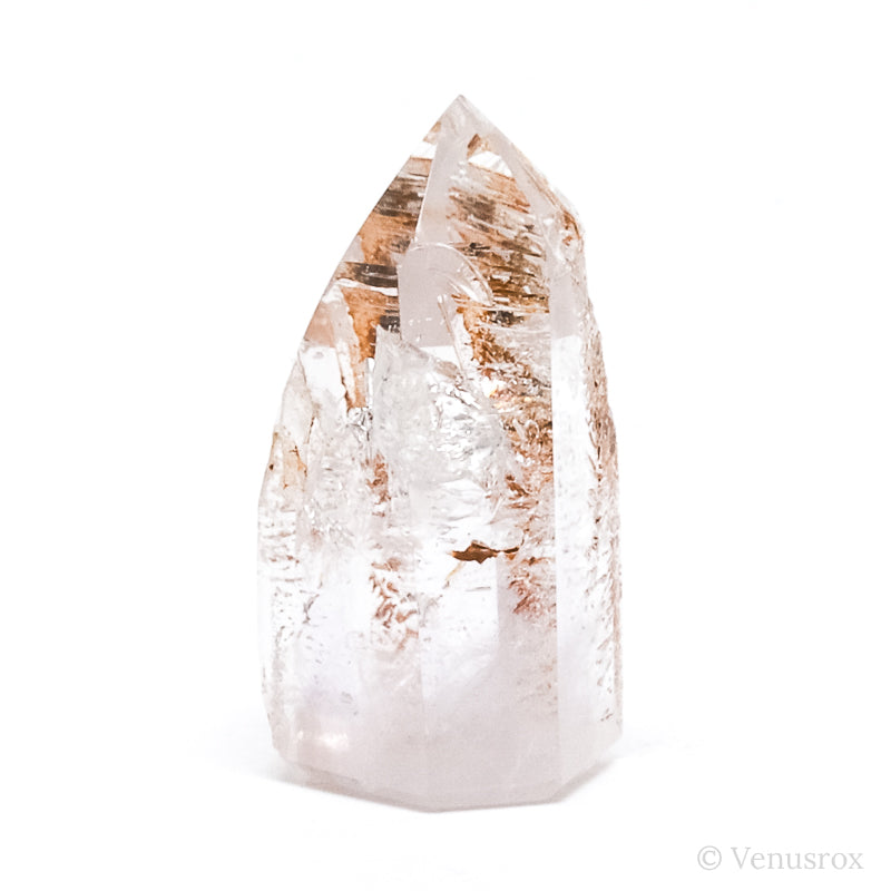 Amethyst Elestial Quartz Part Polished/Part Natural Point from Madagascar | Venusrox