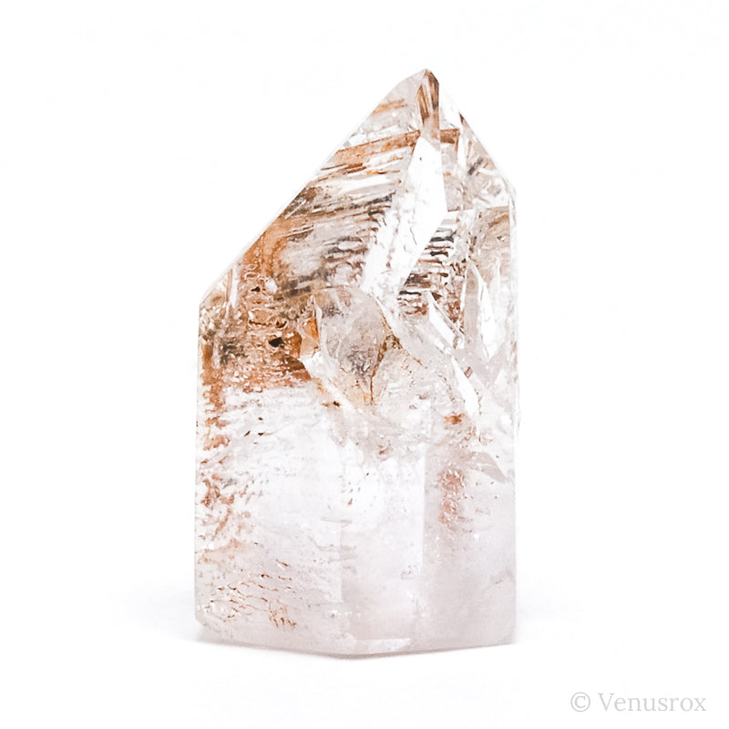 Amethyst Elestial Quartz Part Polished/Part Natural Point from Madagascar | Venusrox