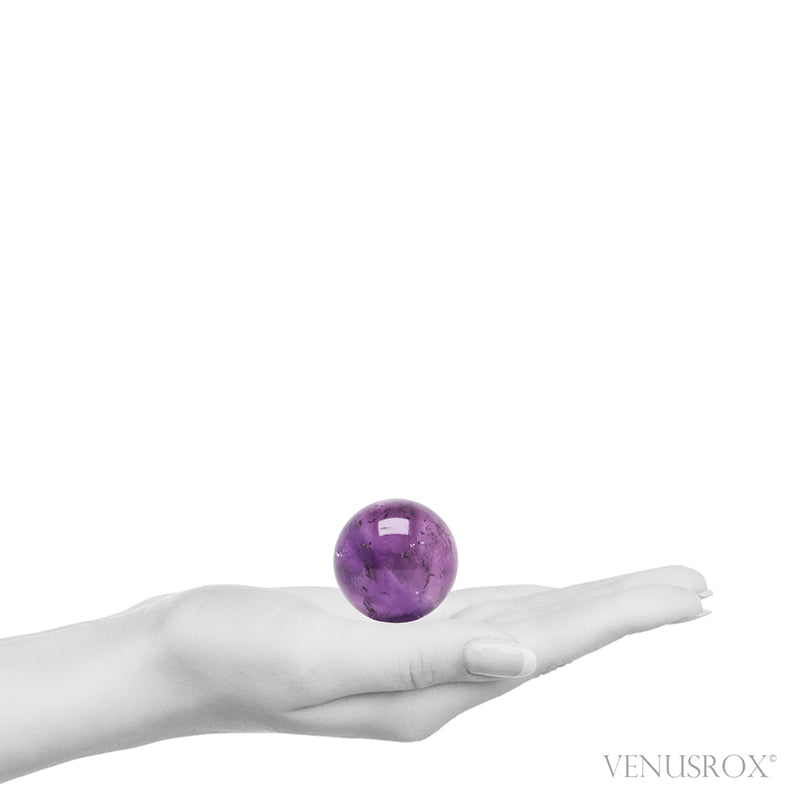 Amethyst Phantom Polished Sphere from Brazil | Venusrox