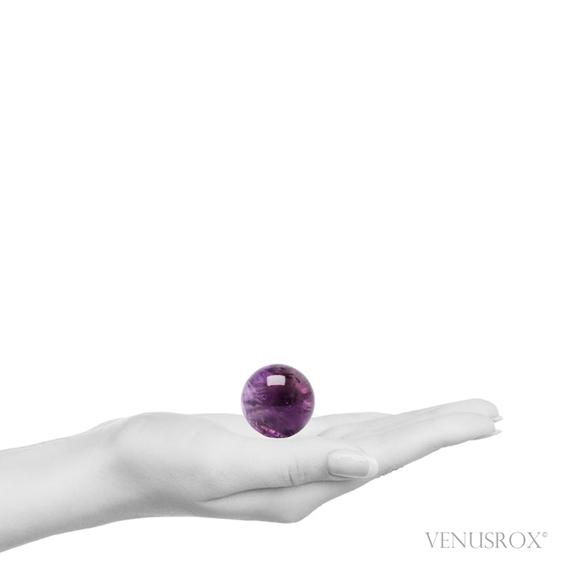 Amethyst Phantom Polished Sphere from Brazil | Venusrox